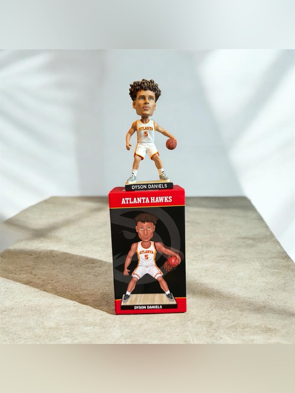 Atlanta Hawks Dyson Daniels Bobblehead โ Brand New